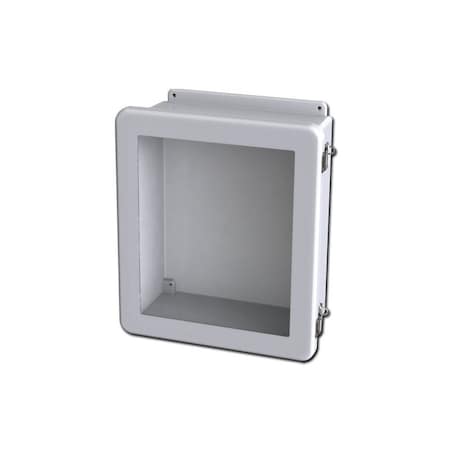 Saginaw Control & Engineering Quick release Padlock Latch Electrical Enclosures, 15.48 in H, 6.21 in D, 13.48 in W SCE-1412FW